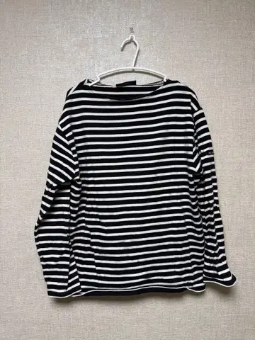 SAINT JAMES 보트넥 긴팔 T셔츠