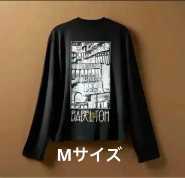 미세스 바벨 바벨탑 롱티 긴팔 L 사이즈