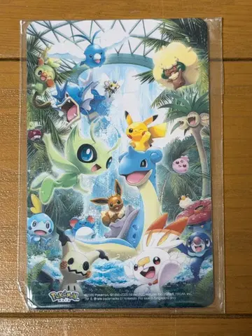 포켓몬 센터 싱가포르 한정판 ez-link 카드