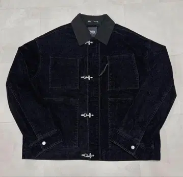 ZARA 파이어맨 자켓 블랙