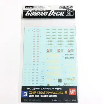 건담 데칼 No.3