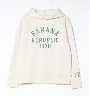 새상품 BANANA REPUBLIC 일본 한정판 로고 후디 후드티 XL