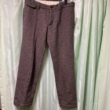 BLUE BLUE JAPAN 브라운 슬랙스 M 사이즈