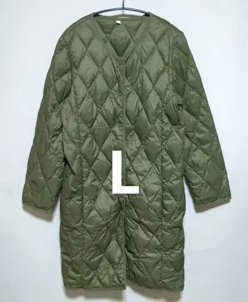 Re:PLUS 리플러스 라이트 다운 자켓 L 사이즈 올리브