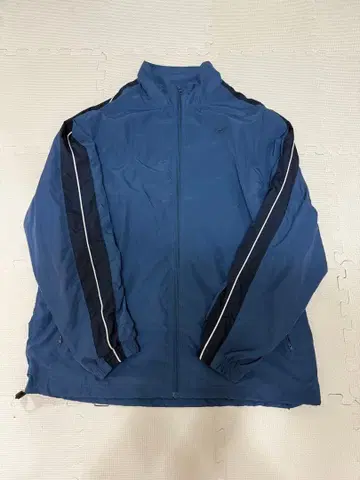 Reebok 네이비 집업 나일론 자켓