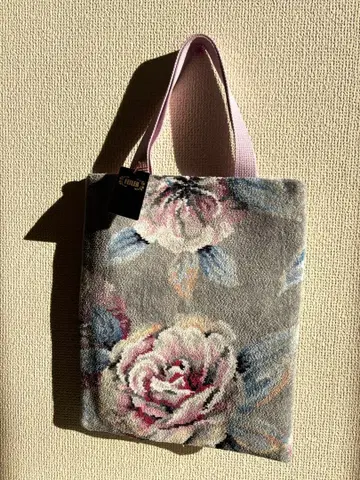 FEILER 꽃무늬 토트백 32 x 26