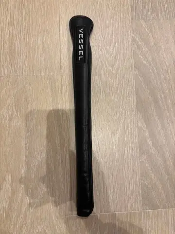 Vessel 골프 얼라인먼트 스틱용 커버 블랙