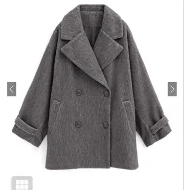 GRL 샤기 코쿤 코트[ze839]