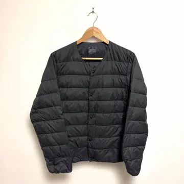 무인양품 라이트 다운 자켓 노카라 남성용 카키 올리브 S