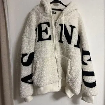 ANAP 플리스 자켓 화이트