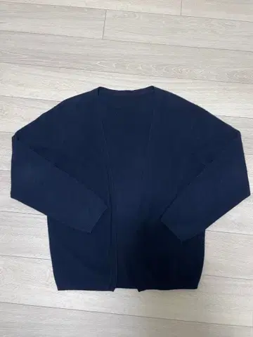 다나카 씨의 스웨터 네이비 가디건 XL