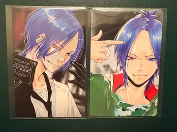 아마노 아키라 전시회 귀환 셀카풍 트레이딩 카드 로쿠도 무쿠로 2장 세트