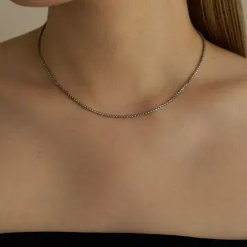 LORO B necklace 01 silver 38cm