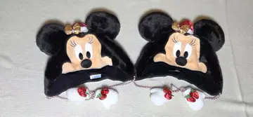 미니 마우스 크리스마스 팬캡 2개 세트