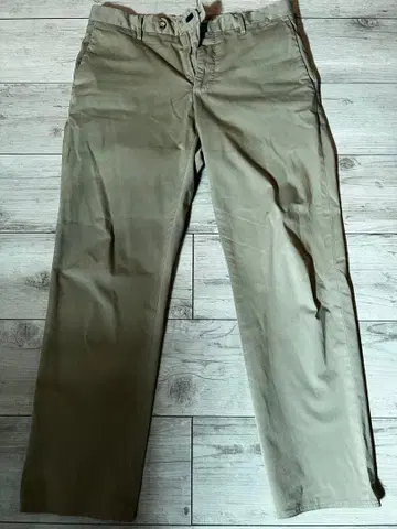 INCOTEX 베이지 치노 팬츠 46 사이즈