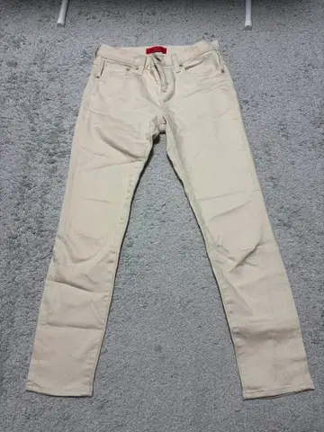 REDCARD / 레드카드 라이트 베이지 스키니 데님