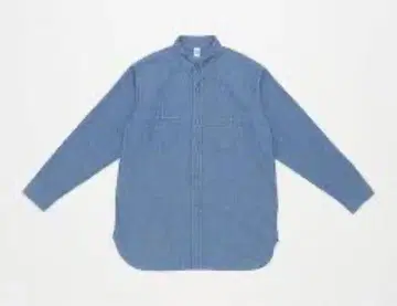 LE 엘이 데님 셔츠 샴브레이 긴팔 레샵