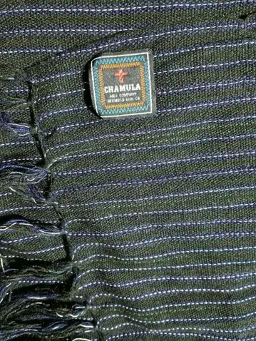 CHAMULA 머플러 남성 머플러 블랙 계열