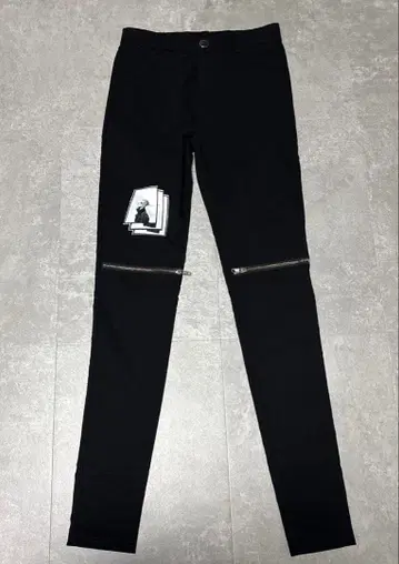 KINGLYMASK 블랙 스키니 팬츠 M