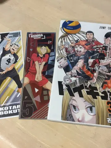 하이큐!! 33.5권 영화판 + 북마커 세트