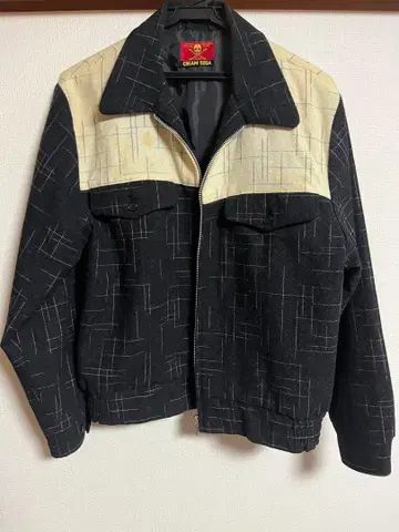 90s 핑크 드래곤 크림 소다 카스리 블루종