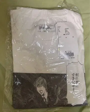DEATH NOTE 데스노트 그라니프 야가미 라이토 T셔츠 SS