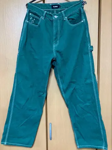 XLARGE 그린 카고 팬츠 32inch