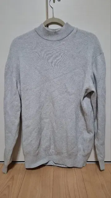 417EDIFICE 캐시미어 터틀넥 스웨터 그레이