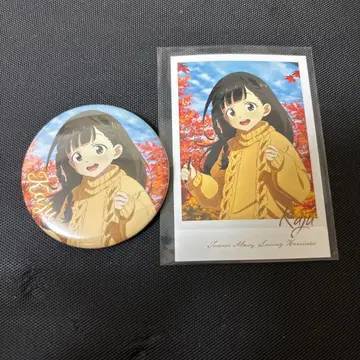 지는 히로인이 너무 많아! 아니슈가 트레이딩 폴라로이드 캔뱃지 온수가수