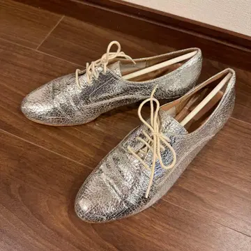 FABIO RUSCONI 파비오 루스코니 37 레이스업 슈즈 실버