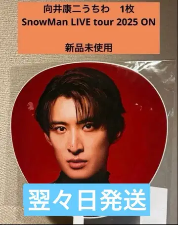 무카이 코지 SnowMan LIVE tour 2025 ON 부채