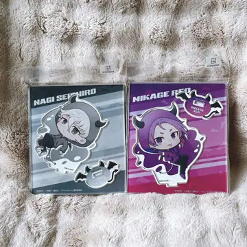 블루 록 아크릴 스탠드 mini Acrobat 나기 세이시로 미카게 레오