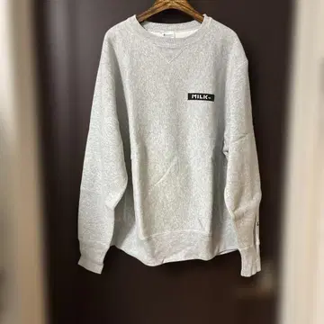 MILK FED 별주 챔피온 *백 로고 프린트* 리버스 위브 맨투맨