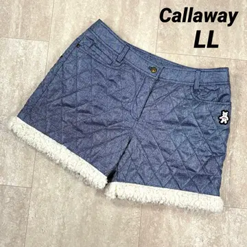 [ 캘러웨이 ] 숏팬츠 LL 사이즈 네이비 퀼팅 가을/겨울