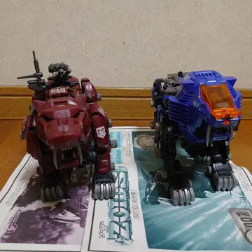 조이드 2기 구 조이드 쉴드 라이거 세이버 타이거