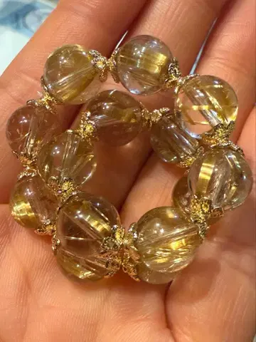 타이틴 루틸 쿼츠 팔찌