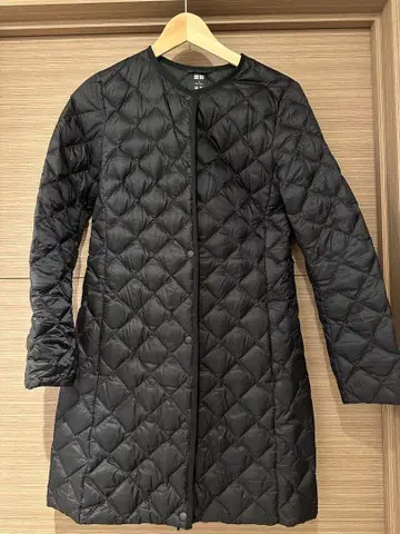 울트라 라이트 다운 블랙 S 사이즈