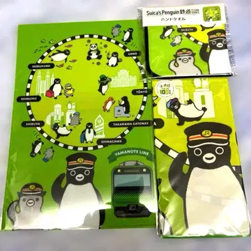Suica 펭귄 굿즈 귀여운 사용 가능한 3종 세트 미개봉 새상품