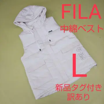 미사용 새상품 하자품 FILA 휠라 여성용 충전솜 베스트 L 사이즈