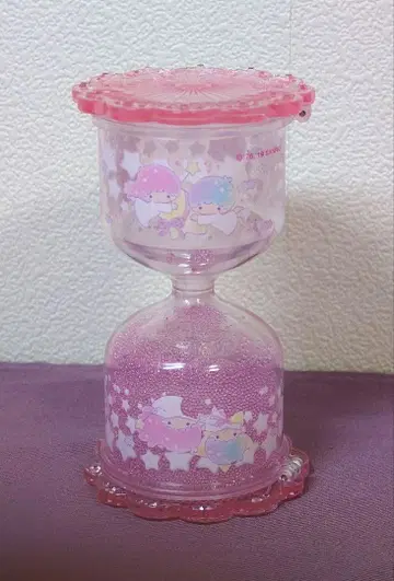 산리오 키키라라 모래시계풍 수납 박스 리틀트윈스타