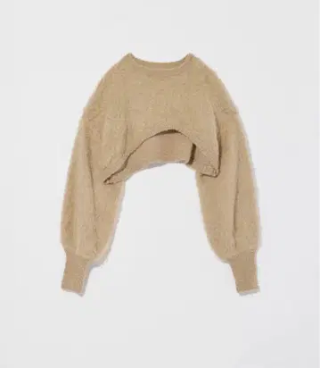 Eaphi FLUFFY WAVE KNIT beige