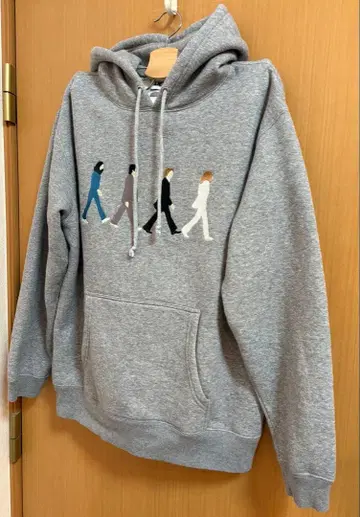 shipsTHE BEATLES 애비 로드 후드티 후디! L 사이즈