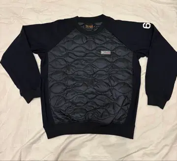 ROUGH&SWELL 소재 절개 긴팔 충전솜 스니드 네이비 M