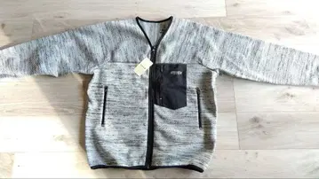 코엔 새상품 그레이 계열 플리스풍 자켓 L 사이즈