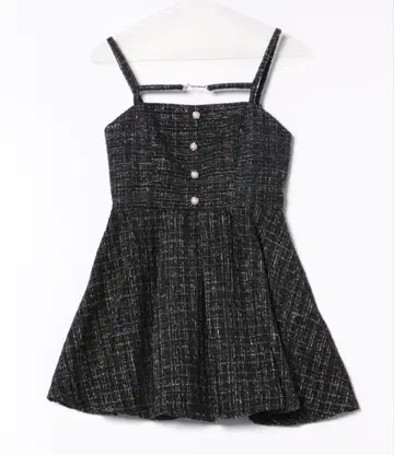 Apresjour 아프레 주르 트위드 원피스 블랙