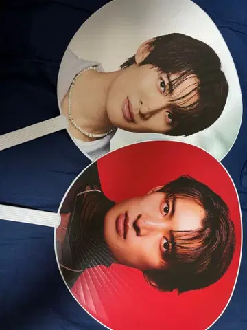 Snow Man 무카이 코지 공식 부채 2종 세트