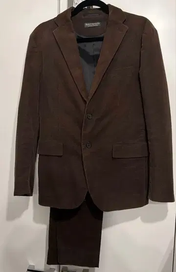 뷰티 앤 유스 코듀로이 셋업 캐주얼 수트 L