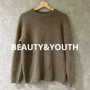 BEAUTY&YOUTH 헤어리 폼 스웨터