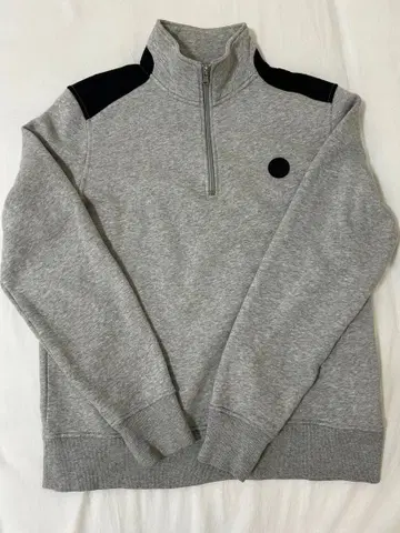 마이클코어스 그레이 하프 지퍼 맨투맨 L 사이즈