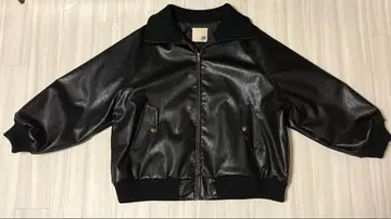 가죽 자켓 블랙